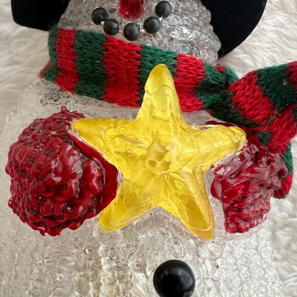 2 Vintage Avon Exclusive, Chilly Sam Night Light Snowman (Tested/Working) - Picture 4 of 5